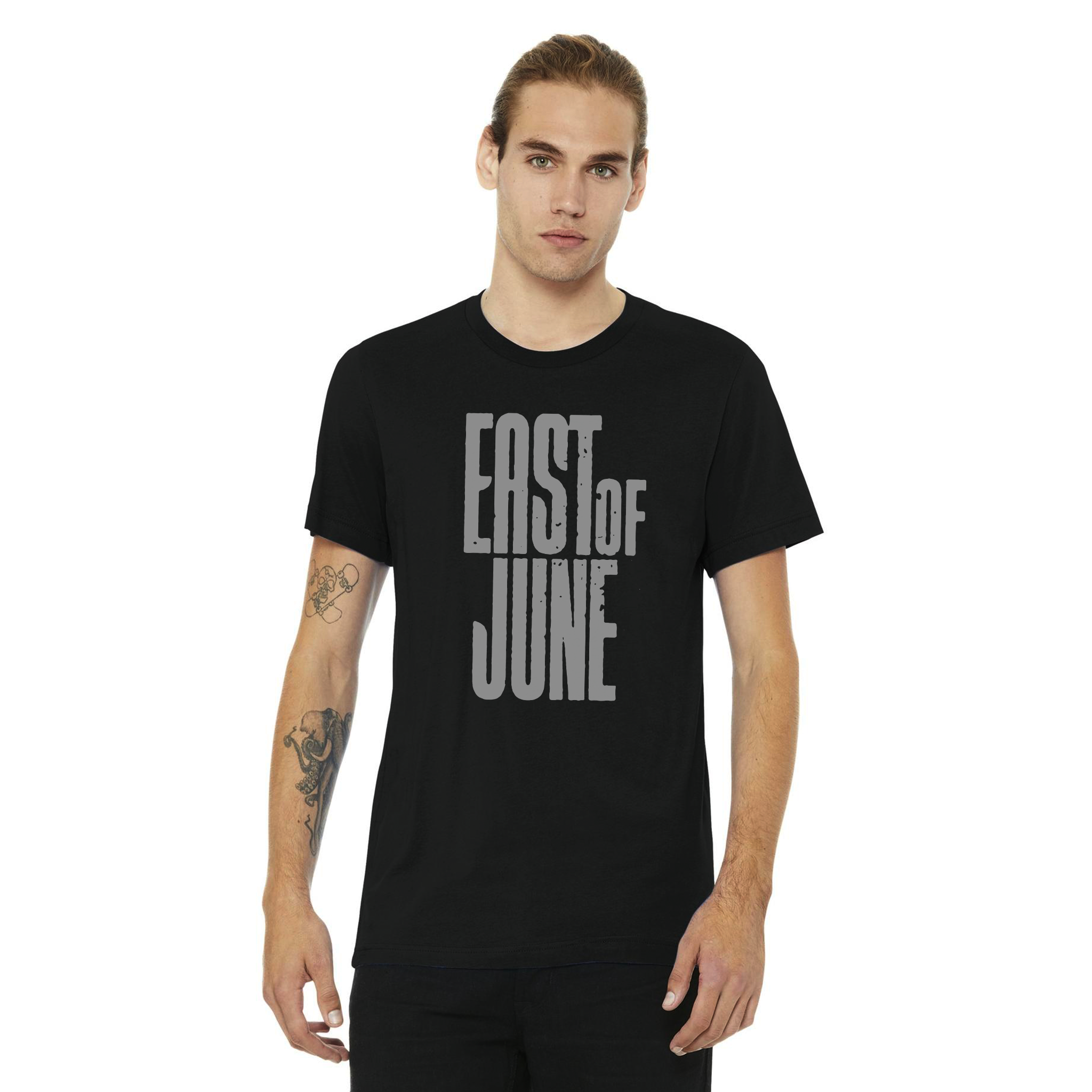 East of June Stacked Logo Tee